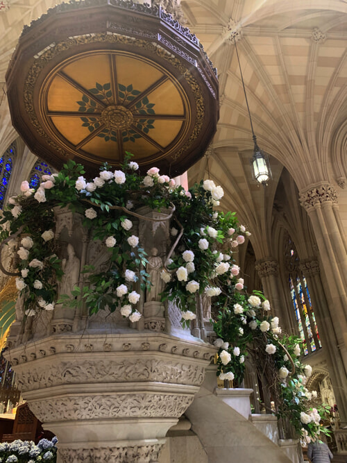 フランス ヴィンテージ St Patrick's Cathedral 精霊 鳩 925